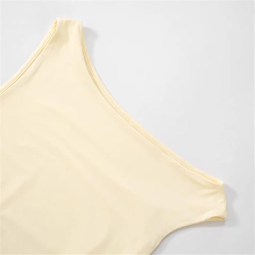 Women's Slant Shoulder Set - Metal Button Top & Short Dress Summer