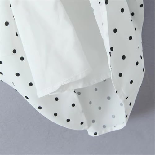 Women Spaghetti Straps Vintage Polka Dot Dresses Sexy Backless A-Line Holiday Party Dress