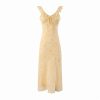 31TyFYsiKbL.jpg Women's Vintage Holiday Floral Print Slim Fit Vest Dress Empire Waist Long Dresses