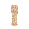 Women Sexy Strapless Printed Maxi Sleevless Slim Fit Tiered Chic Casual Holiday Dress