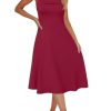 Womens Cocktail Dress Strapless Tube Formal Wedding Guest Prom Party Dress
