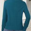 Women's Lightweight Button Down Cardigan Long Sleeve Casual Crew Neck Soft Knit Cardigans Sweater Tops