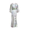 Women Vintage Elegant Floral Print Slim Fit Stylish Long Retro France Dress