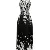 Women's Floral Print Sleeveless Cami Dress Cocktail Party Maxi Dresses