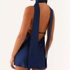 Women's Print Mini Dress Backless Large V-Neck Sleeveless Dresses