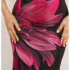 Women's Floral Print Mesh Dress Tie Backless Sleeveless Bodycon Long Cami Dresses