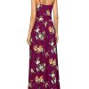 Women Summer 2025 Maxi Dress Vacation Floral Spaghetti Strap Spring Casual Boho Split Beach Long Flowy Sundress