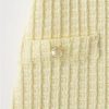 Women's Yellow Knit Sling Dress Sleeveless Backless Square Neck Slim Fit Sexy Casual Summer Dresses