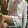 Womens 2025 Fall Cropped Cardigan Fashion Knit Bolero Shrug Long Sleeve V Neck Business Casual Sweater