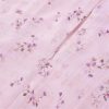 Women's Floral Bubble Sleeve A- Line V-Neck Dress Slimming Waist Long Holiday Dresses