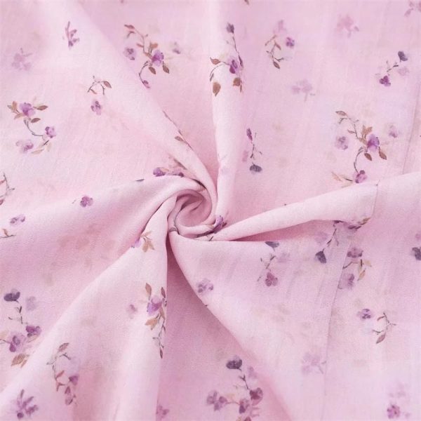 Women's Floral Bubble Sleeve A- Line V-Neck Dress Slimming Waist Long Holiday Dresses