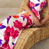 Women's 2025 Summer Floral Bodycon Maxi Dresses Ribbed Strapless Tube Casual Boho Party Long Dress