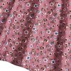 Women's Sleeveless V Neck Daisy Floral Short A Line Swing Cami Dress