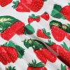 Girls 50s Sweetheart Vintage Flower Swing Straps Prom Dress with Polka Dots 3-11Years