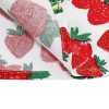 Girls 50s Sweetheart Vintage Flower Swing Straps Prom Dress with Polka Dots 3-11Years